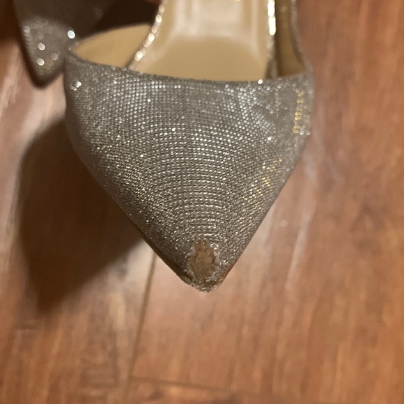 Christian Louboutin | Iriza 100mm | Glitter silver/gold Size 39.5 - Picture 13 of 14